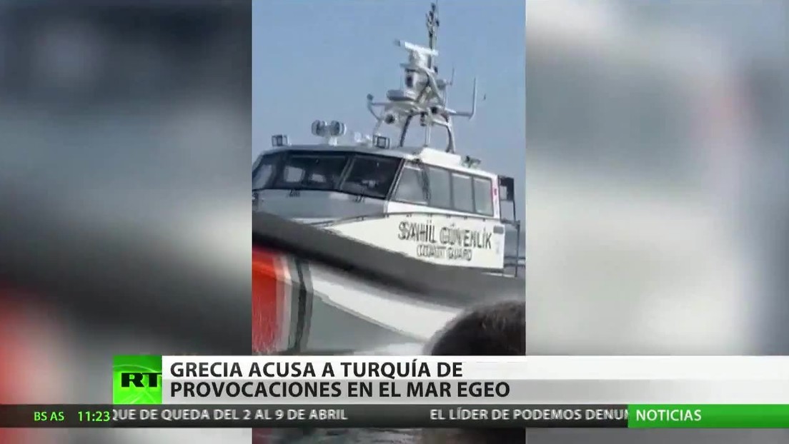 Grecia denuncia provocaciones turcas en el mar Egeo