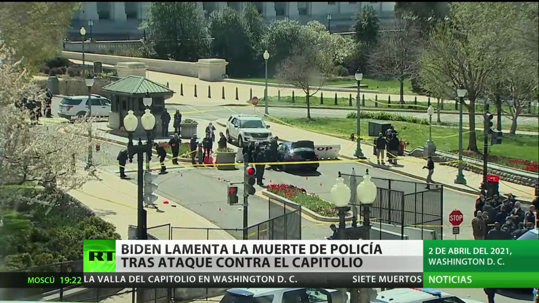 Biden lamenta la muerte de un policía durante el ataque contra el Capitolio