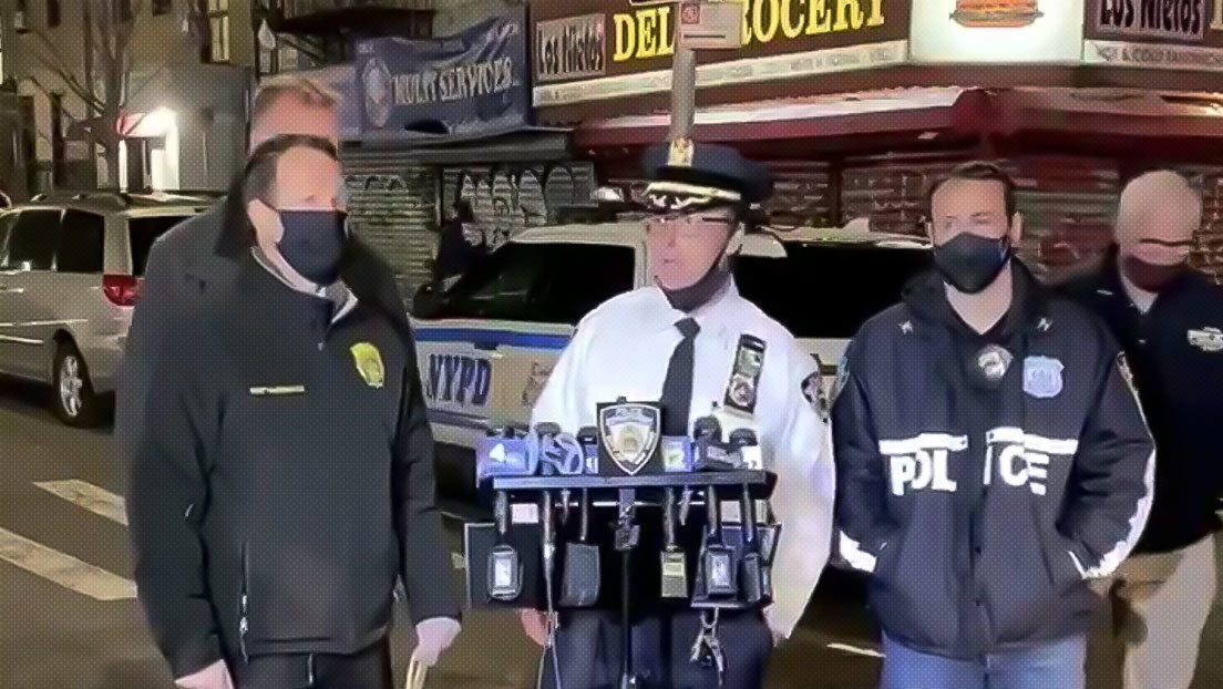 Un tiroteo entre hombres armados y policías en Nueva York deja un muerto y dos heridos