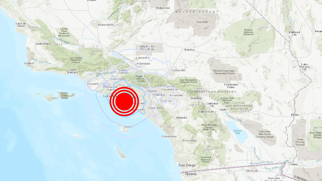 Se registra un terremoto de magnitud 4,0 cerca de Los Ángeles