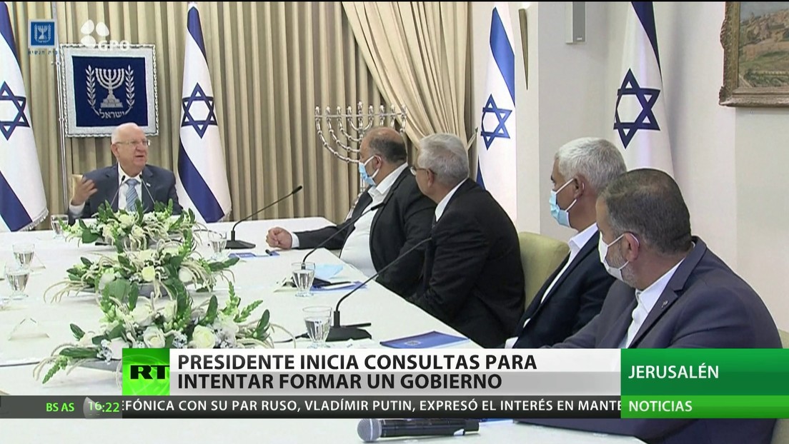 El presidente de Israel inicia consultas para la formación de gobierno