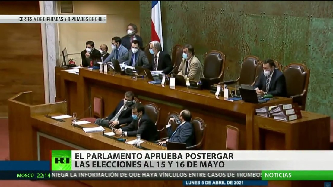 El Parlamento de Chile aprueba postergar las elecciones al 15 y 16 de mayo