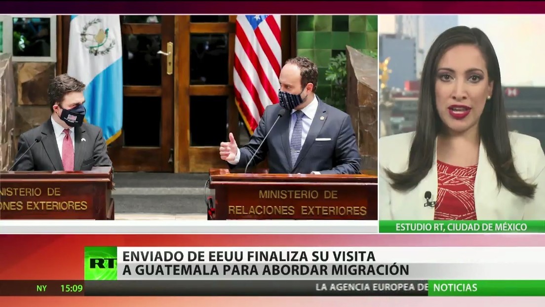 El enviado de EE.UU. finaliza su visita a Guatemala para abordar la migración