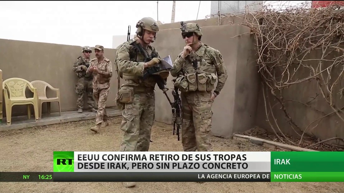 Washington y Bagdad confirman la retirada de las tropas de EE.UU. desplegadas en Irak