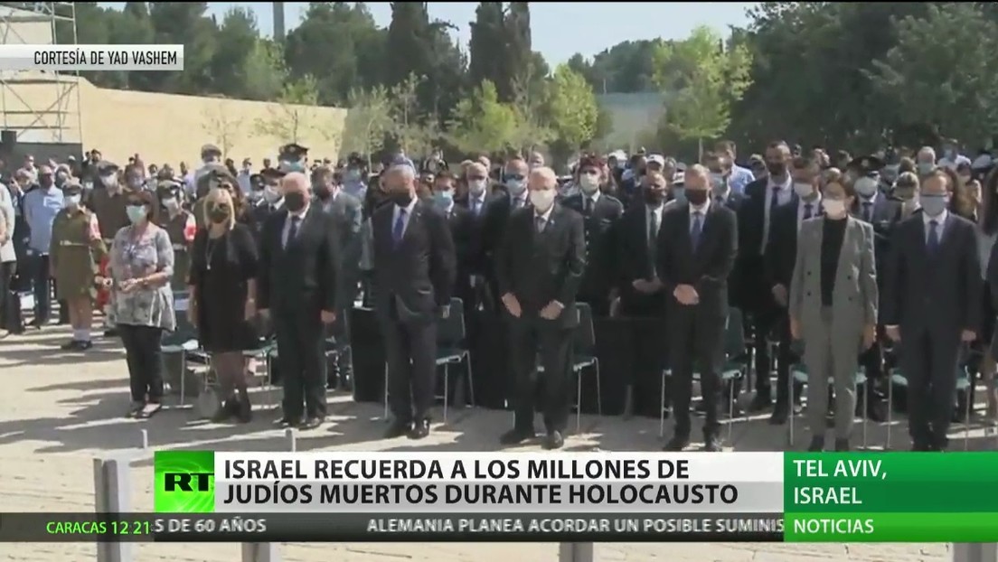 Israel recuerda a los millones de judíos muertos en el Holocausto