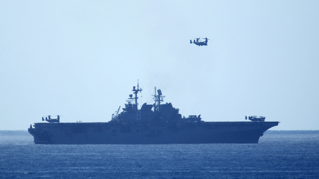 EE.UU. refuerza su presencia militar en el mar de la China Meridional tras desplegar el buque de asalto anfibio USS Makin Island
