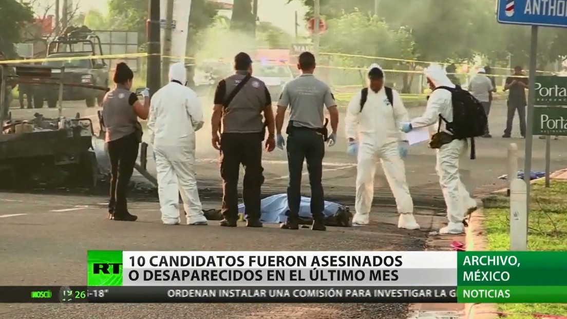 Diez candidatos fueron asesinados o desaparecidos en el último mes en México