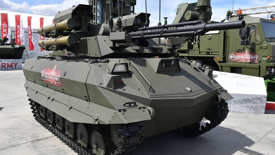 El Ejército ruso creará su primera unidad de robots de combate