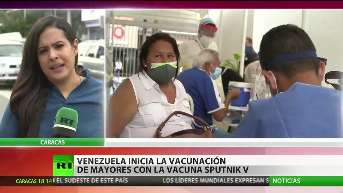Venezuela inicia la inoculación de personas mayores con la vacuna Sputnik V