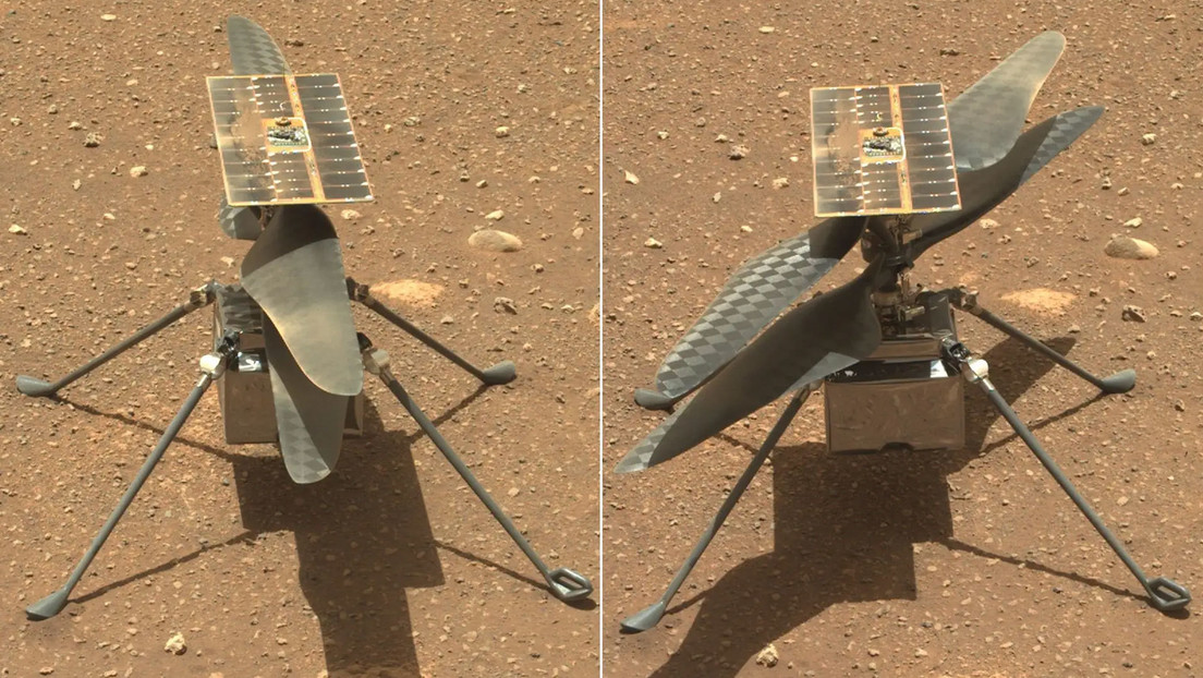La NASA aplaza el vuelo del minihelicóptero Ingenuity en Marte después de que una prueba crucial terminara abruptamente