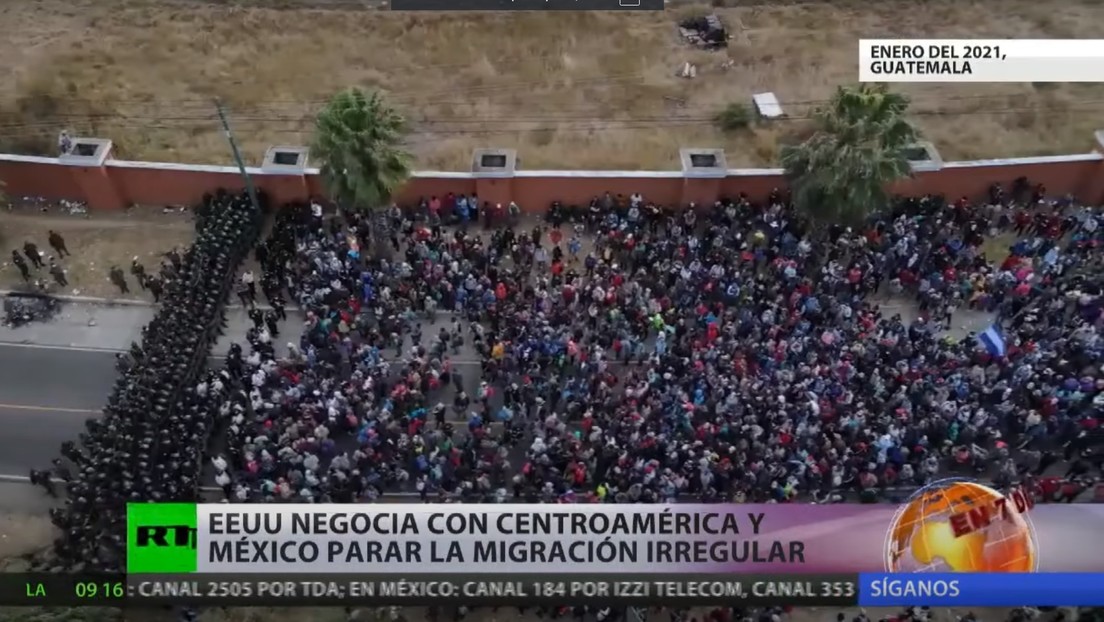 EE.UU. negocia con Centroamérica y México el tema de la inmigración irregular