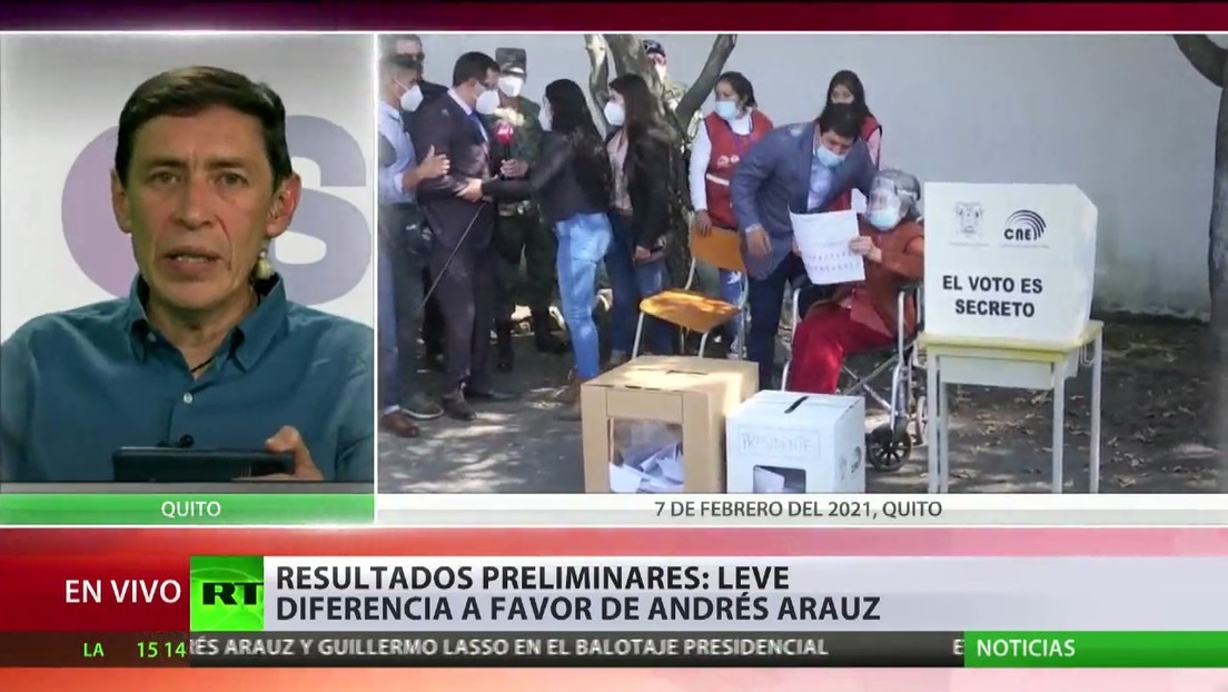 Analista comenta el transcurso de las elecciones presidenciales en Ecuador