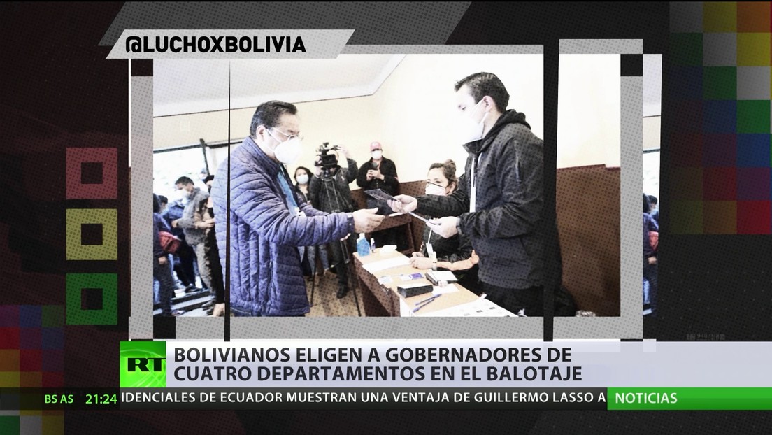 Bolivianos eligen a gobernadores de cuatro departamentos en el balotaje