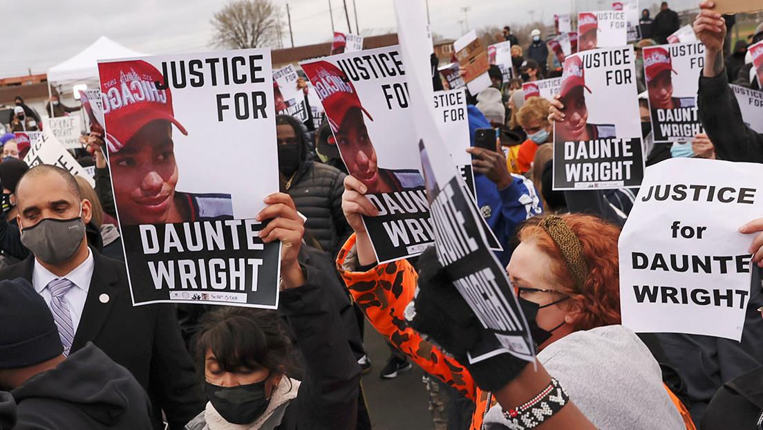 Protestas en Minnesota contra la Policía tras la muerte del afroamericano Daunte Wright