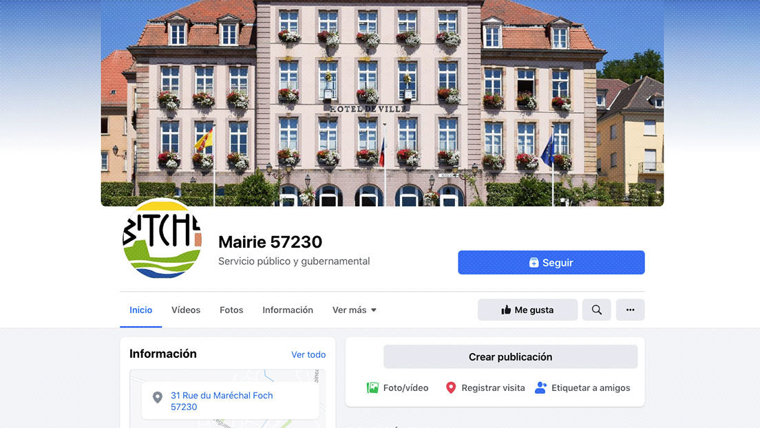 Facebook bloquea la página de la comuna francesa de Bitche por considerar su nombre 'ofensivo'