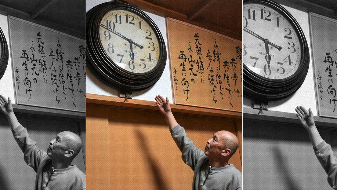 El reloj de un templo detenido tras el tsunami de Japón de 2011 comienza a moverse después de un sismo en 2021