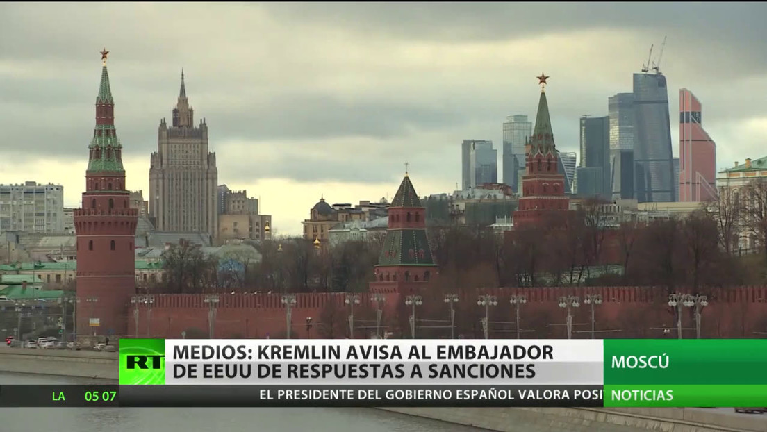 Medios: Moscú advierte al embajador de EE.UU. de respuestas más firmes ante futuras sanciones