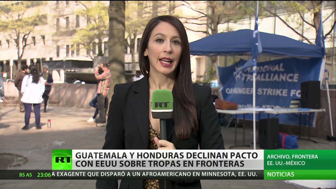 Guatemala y Honduras declinan pacto con EE.UU. sobre tropas en fronteras