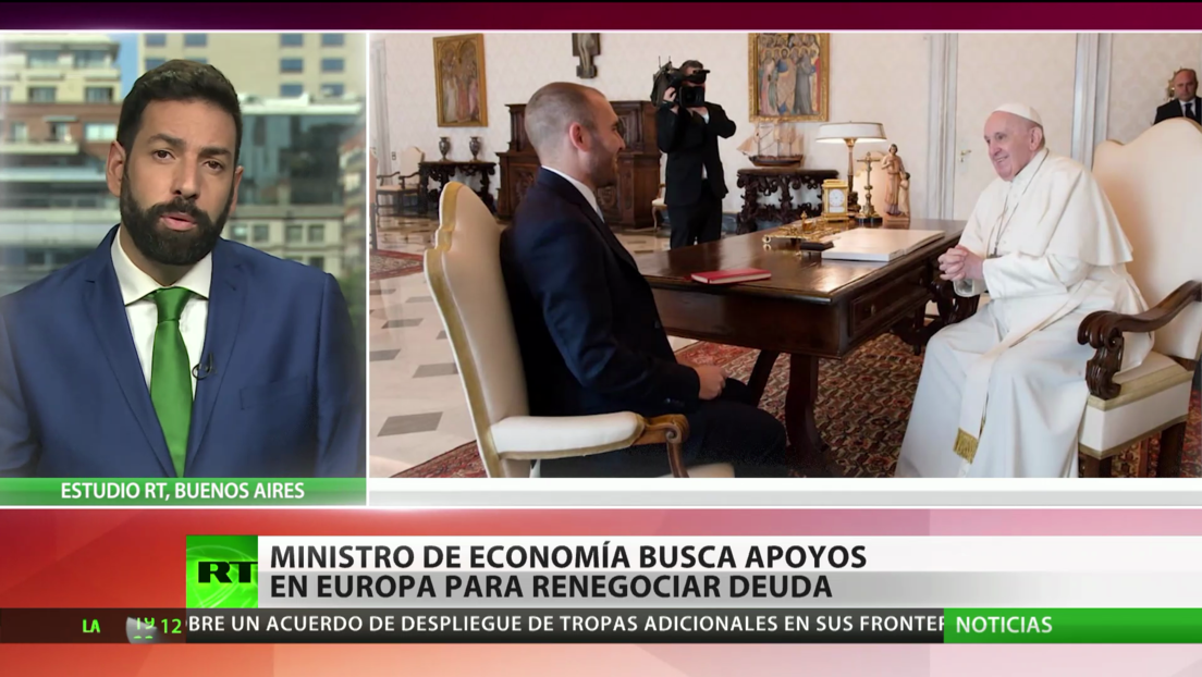 El ministro de Economía de Argentina busca apoyos en Europa para renegociar su deuda