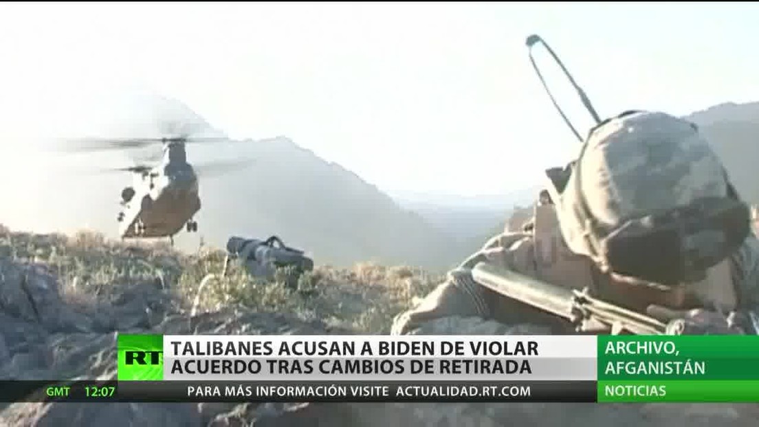 Afganistán: Talibanes acusan a Biden de violar el acuerdo tras el aplazamiento de la retirada de tropas