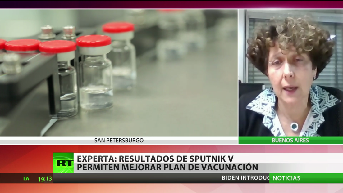 Experta: Los resultados de la vacuna rusa Sputnik V contra el covid-19 permiten mejorar el plan de inoculación