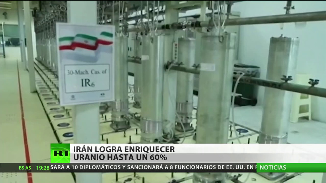 Irán anuncia que ya puede enriquecer uranio al 60 %