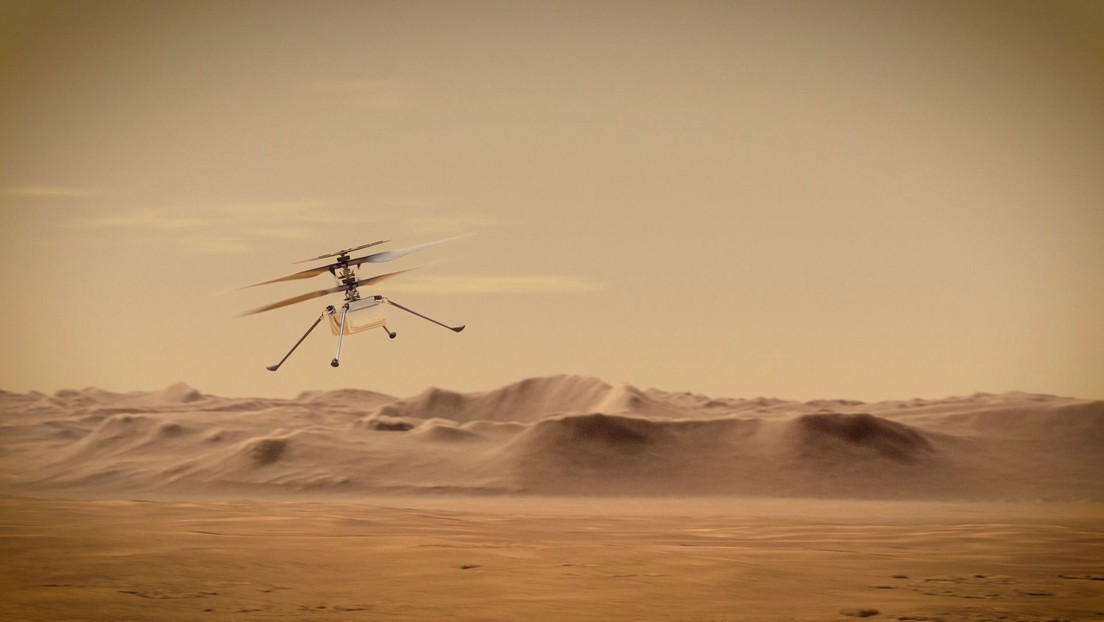 "Listo para hacer historia": El helicóptero Ingenuity de la NASA se prepara para sobrevolar este lunes la superficie de Marte
