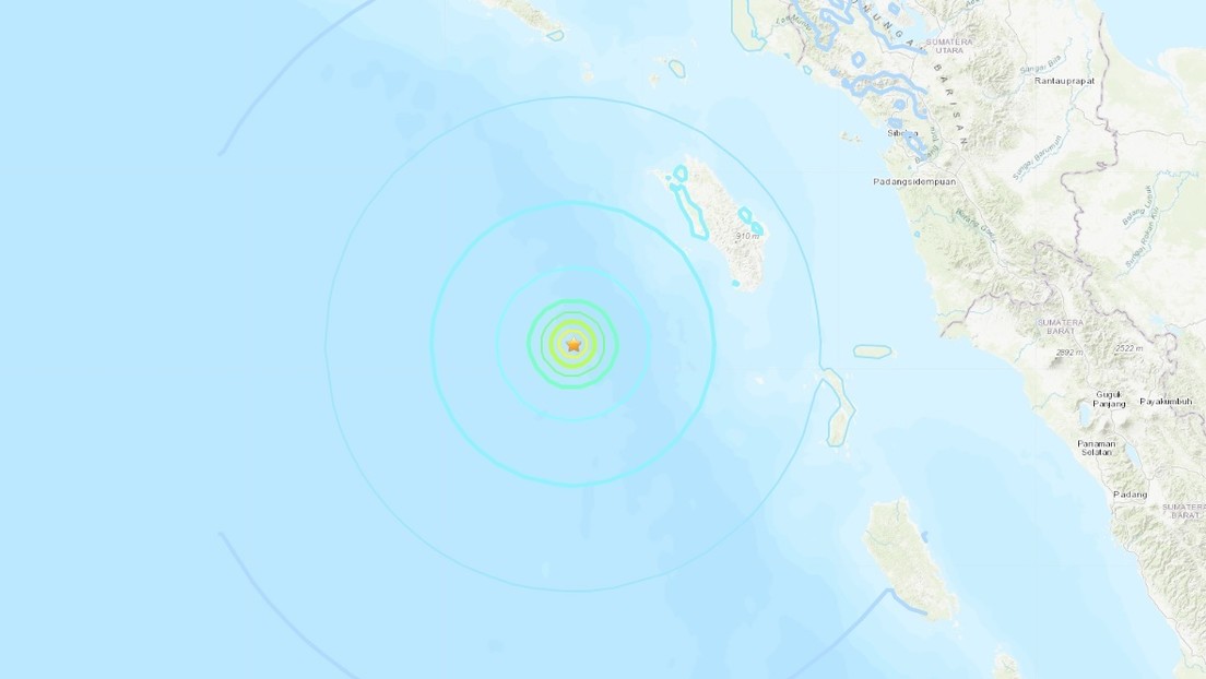 Un terremoto de magnitud 6,0 se registra frente a las costas de Indonesia
