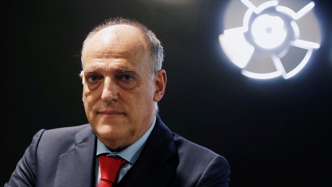 Javier Tebas: "La Superliga europea es la muerte del fútbol y el presidente del Real Madrid está perdido"