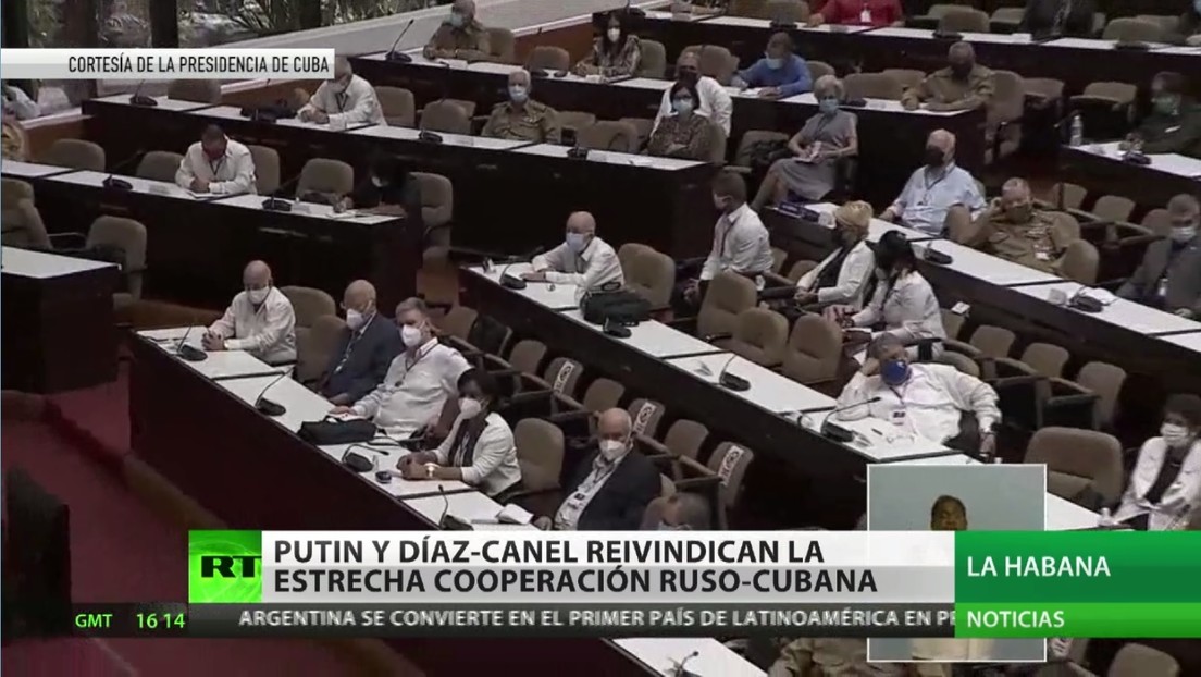 Putin y Díaz-Canel hablaron por teléfono para reivindicar la estrecha cooperación ruso-cubana