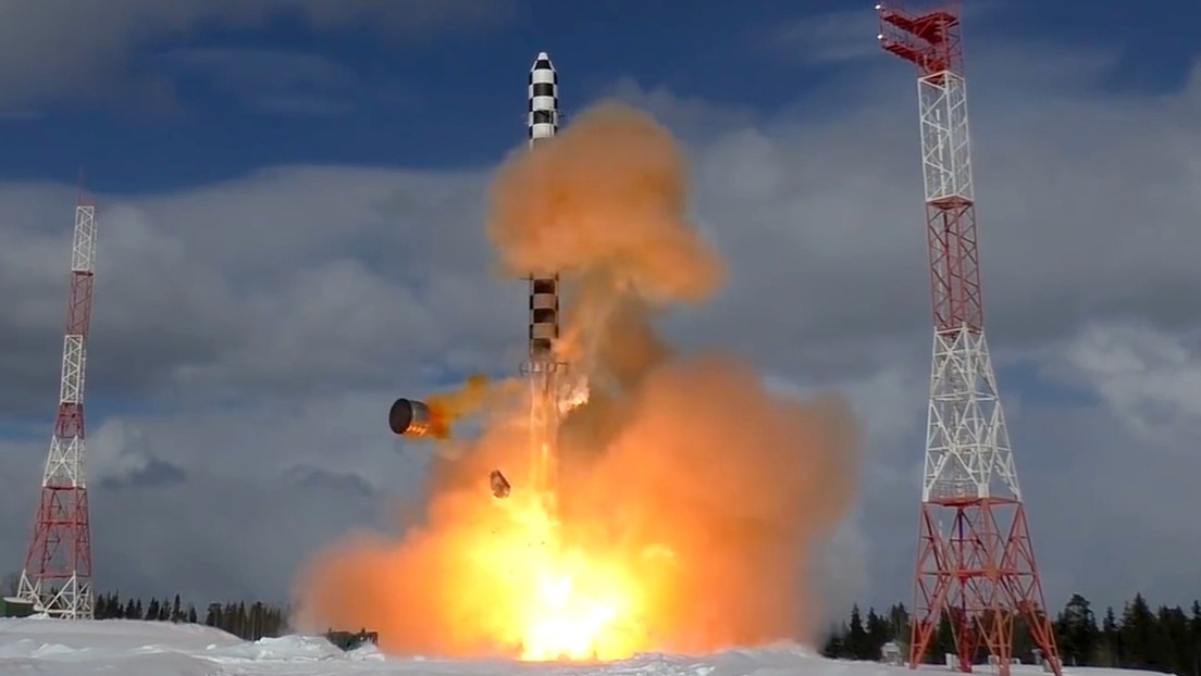 Putin anuncia que el Sarmat, el misil intercontinental más potente del mundo, entrará en servicio en 2022
