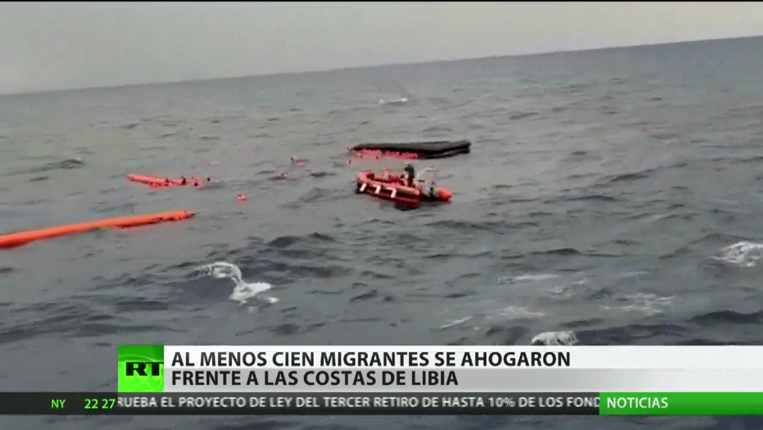 Cerca de 130 migrantes habrían naufragado en el Mediterráneo frente a las costas de Libia