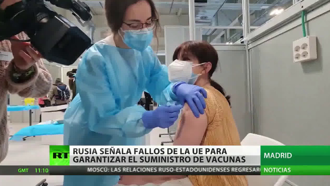 Rusia estima que la UE no lidera la vacunación contra el coronavirus por politizar el proceso