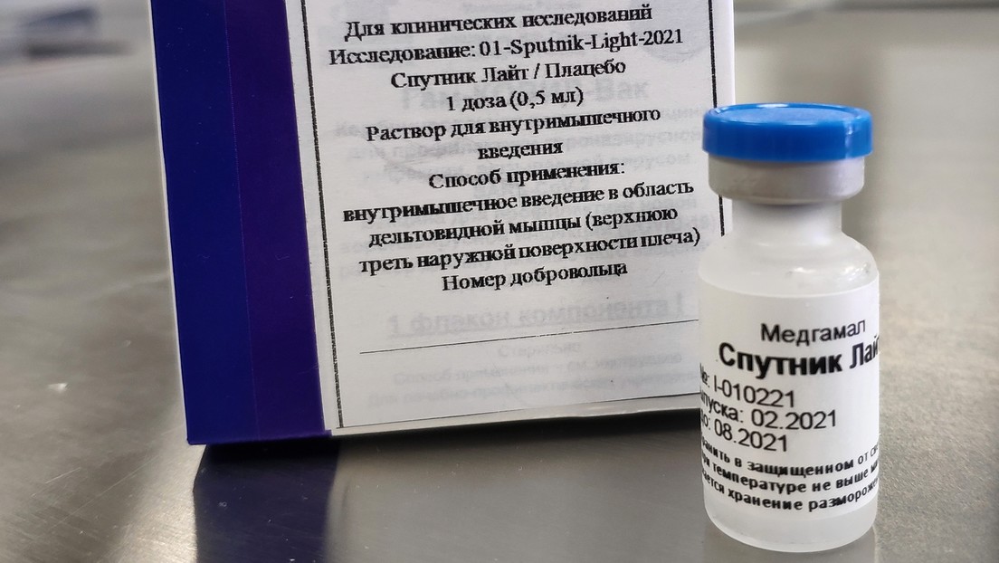 Rusia planea registrar la vacuna Sputnik Light a primeros de mayo