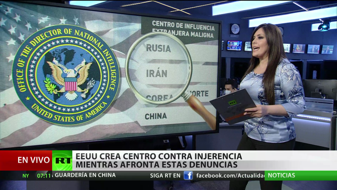 EE.UU. crea el Centro de Influencia Extranjera Maligna contra la supuesta injerencia exterior