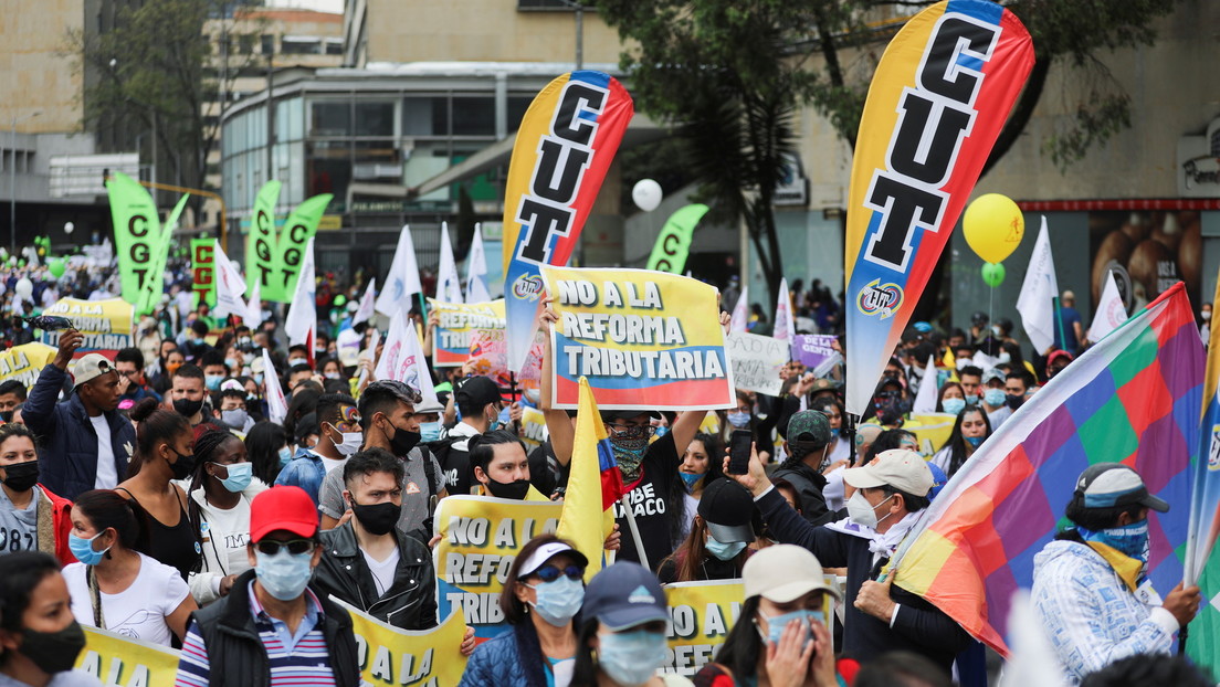 Convocan nuevas protestas para este jueves en Colombia contra la reforma tributaria de Duque