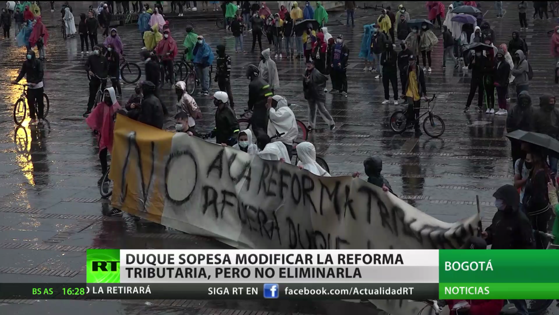 Duque sopesa modificar el proyecto de reforma tributaria en Colombia, pero no eliminarlo