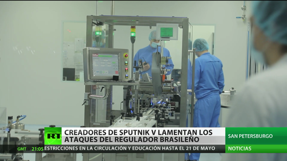 Creadores de Sputnik V lamentan los ataques del regulador de salud de Brasil
