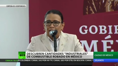 Descubren cantidades "industriales" de combustible robado en México
