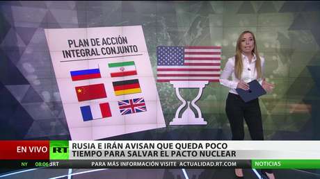 Rusia e Irán advierten que queda poco tiempo para salvar el pacto nuclear