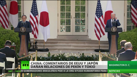 China: Comentarios de EE.UU. y Japón dañan las relaciones de Pekín y Tokio