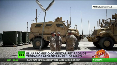 EE.UU. promete comenzar la retirada de sus tropas de Afganistán el 1 de mayo
