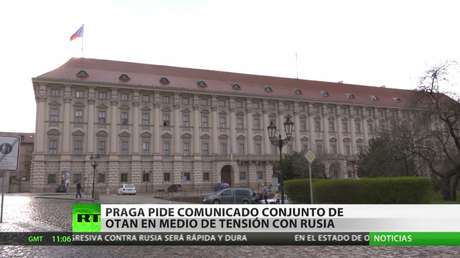 Praga pide una reunión de la OTAN y  un comunicado conjunto en medio de las tensiones diplomáticas con Rusia