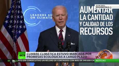 Cumbre climática, marcada por promesas ecológicas a largo plazo