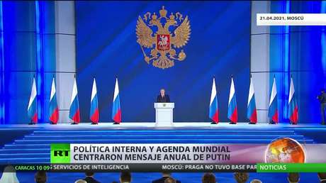 Política interna y agenda mundial centraron el mensaje anual de Putin
