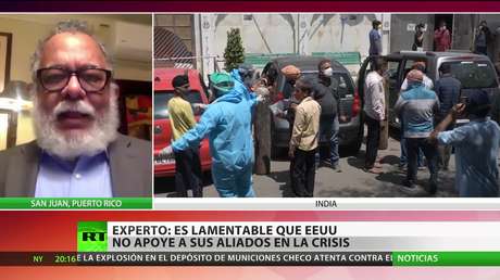 Analista: "Es realmente lastimoso ver cómo EE.UU. no se presta con agilidad para brindar apoyo a la India"