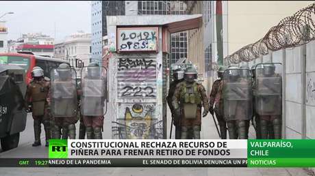 El Tribunal Constitucional de Chile rechaza el recurso del presidente para frenar el retiro de fondos