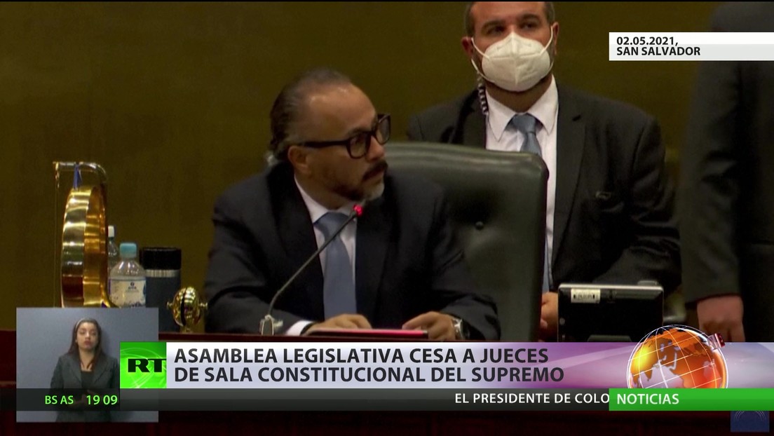 La nueva Asamblea Legislativa de El Salvador cesa a los jueces de Sala de lo Constitucional del Supremo