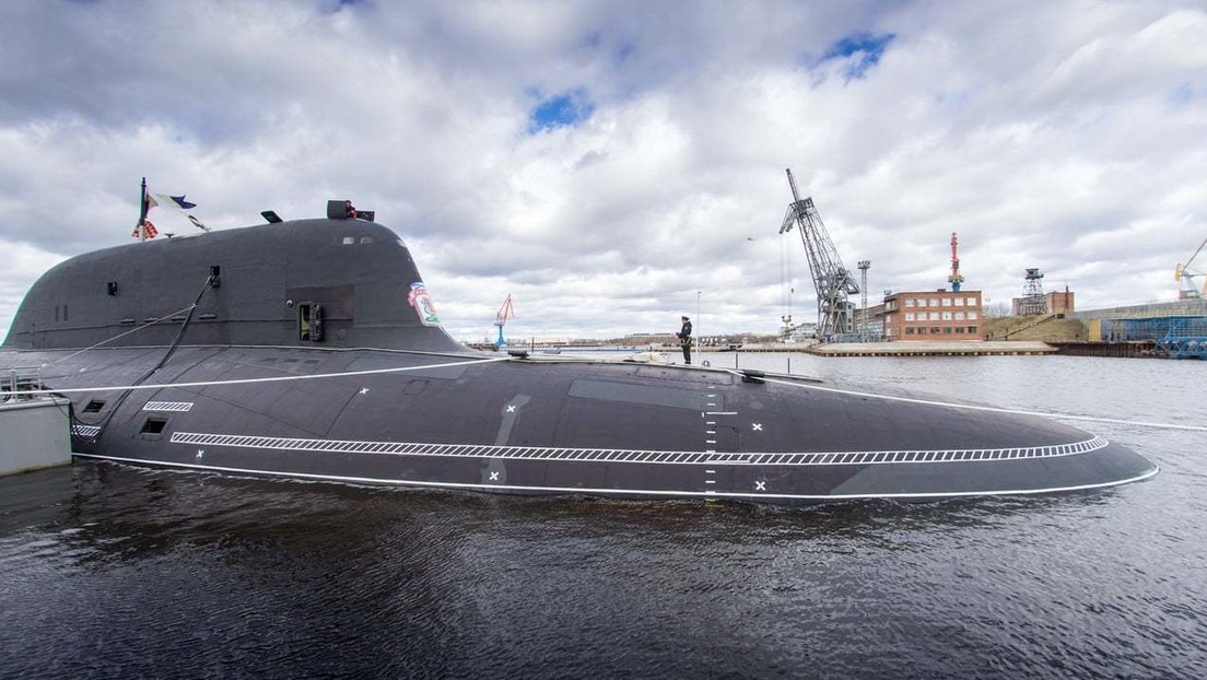 La Armada de Rusia recibe el submarino de propulsión nuclear "más moderno del mundo"
