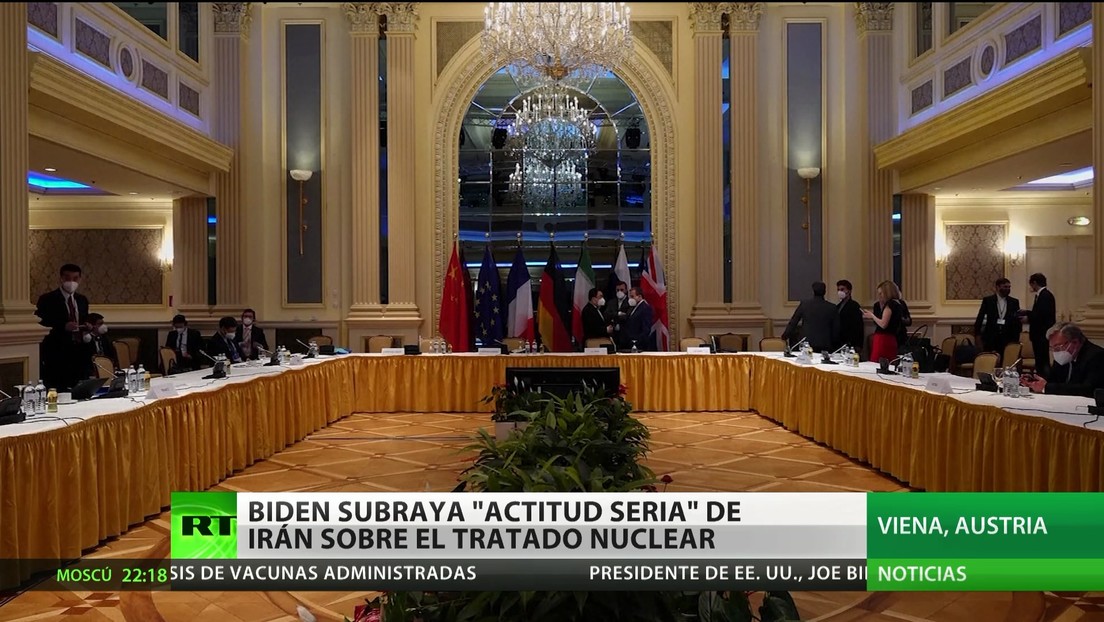 Biden señala una "actitud seria" de Irán sobre el tratado nuclear
